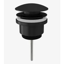 Mosdó leeresztő szelep “KLIKK-KLAKK”, fekete – Ø 40 mm 5/4″