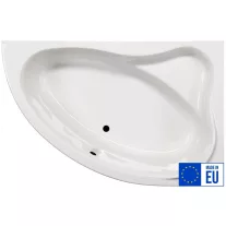RAB aszimmetrikus sarokkád, jobb 150 cm – 150 x 98 x 40 cm