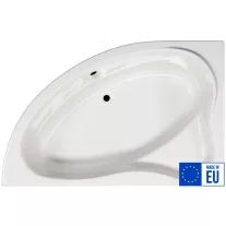 KRK aszimmetrikus sarokkád, bal 150 cm – 150 x 98 x 40 cm
