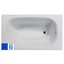 LINEA MINI testformájú fürdőkád 120 cm