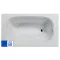 LINEA MINI testformájú fürdőkád 120 cm