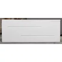 Előlap testformájú kádakhoz, 170 cm – 170 x 58 cm