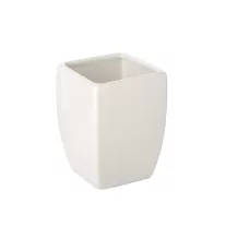 THAI pohár, fehér – 7,5 x 7,5 x 10 cm