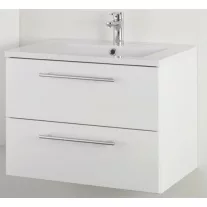 FIORA 70 alsóbútor, fehér 2 fiókkal