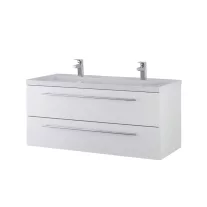 FIORA 120 alsóbútor, fehér 2 fiókkal