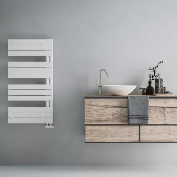 AREZZO fürdőszobai fűtőtest, fehér, 574 W – 1130 x 600 mm