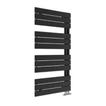 AREZZO fürdőszobai fűtőtest, fekete, 574 W – 1130 x 600 mm