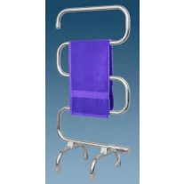 Elektromos törölközőszárító, króm, 70 W – 950 x 500 x 310 mm