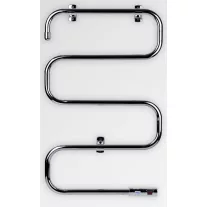 Elektromos törölközőszárító, króm, 70 W – 950 x 500 x 310 mm