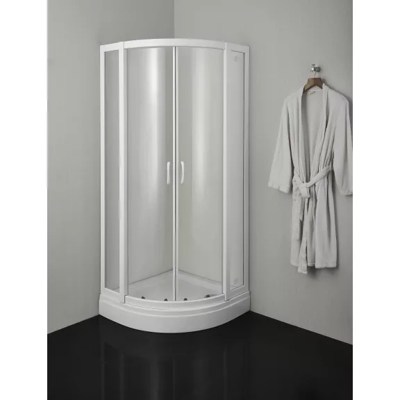 B2590W zuhanykabin 90 x 90 cm, zuhanytálcával B2590W zuhanykabin 90 x 90 cm, zuhanytálcával