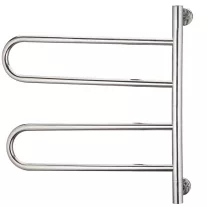 Elektromos törölközőszárító, króm, 70 W – 105 x 650 x 600 mm