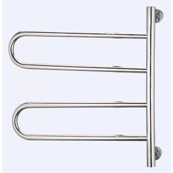 Elektromos törölközőszárító, króm, 70 W – 105 x 650 x 600 mm