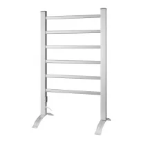 Elektromos törölközőszárító, ezüst, 100 W – 870 x 530 mm