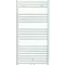 BARI fürdőszobai fűtőtest, egyenes, fehér, 891 W – 1785 x 600 mm