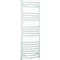 BARI fürdőszobai fűtőtest, íves, fehér, 386 W – 803 x 600 mm