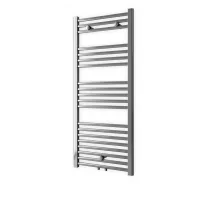 BARI fürdőszobai fűtőtest, egyenes, króm, 402 W – 1188 x 600 mm