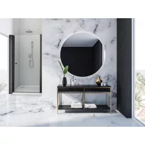 BRAVA BLACK lengőajtó 90 cm – 90 x 195 cm