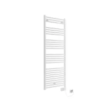 E-BOZEN elektromos fürdőszobai fűtőtest, termosztáttal, fehér, 900 W – 1600 x 600 mm