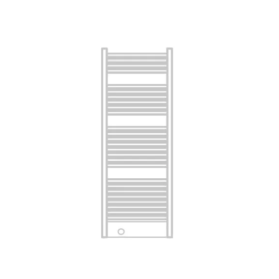FIRENZE fürdőszobai fűtőtest, egyenes, fehér, 907 W – 590 x 1785 mm