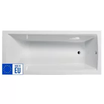 GALA testformájú fürdőkád 180 cm – 180 x 80 x 45 cm