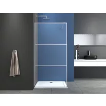 SMART zuhanyfal 100 cm, króm