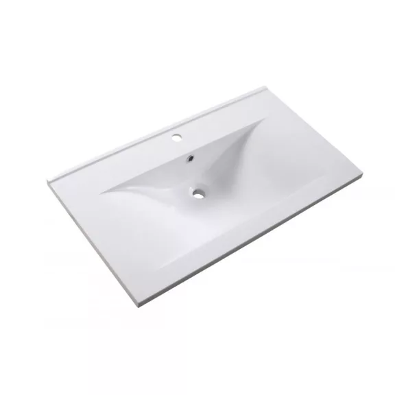 Öntött márvány mosdó, ráépíthető – 90,5 x 51,5 x 17,5 cm