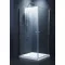 ELEGANCE sarokkabin 2 lengőajtóval – 80 x 80 x 195 cm – Króm