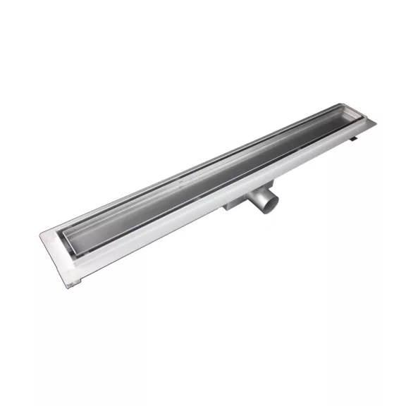 Zuhanyfolyóka burkolható ráccsal, 60 cm – 70 x 20 x 10 cm