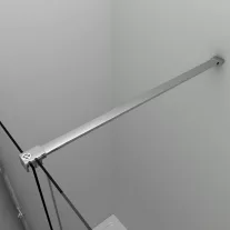 PRESTIGE tolóajtó épített zuhanyfülkéhez 100 cm – 100 x 195 cm – Króm
