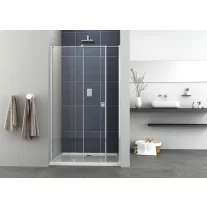PRESTIGE tolóajtó épített zuhanyfülkéhez 100 cm – 100 x 195 cm – Króm