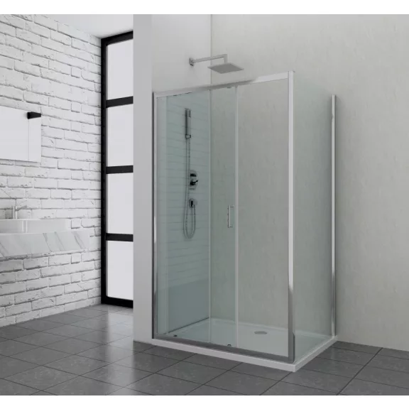 ELITE oldalfal 80 cm – 80 x 195 cm – Króm