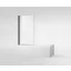 Kádfal, egyrészes, matt fekete – 80 x 140 cm