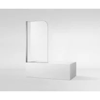 Kádfal, egyrészes, króm – 80 x 140 cm