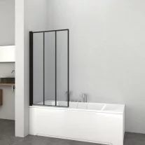 ELITE BLACK lengő kádfal – 80 x 140 cm