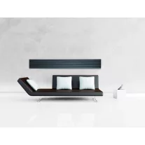 LIVORNO fürdőszobai fűtőtest, antracit, 354 W – 1800 x 309 mm