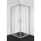 SAPHIRE DELUXE sarokkabin két tolóajtóval, 80 cm – 80 x 80 x 190 cm – Króm