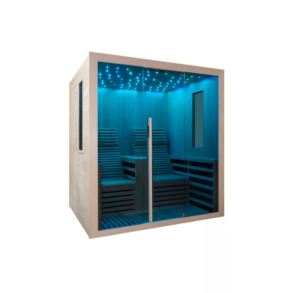 CARBON 2 kétszemélyes infraszauna – 180 x 150 x 195 cm