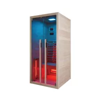 RUBY 1 egyszemélyes infraszauna – 90,5 x 100 x 195 cm
