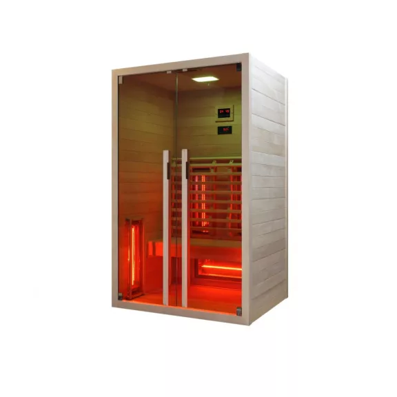 RUBY 2 kétszemélyes infraszauna – 120 x 100 x 195 cm