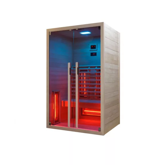 RUBY 2 kétszemélyes infraszauna – 120 x 100 x 195 cm