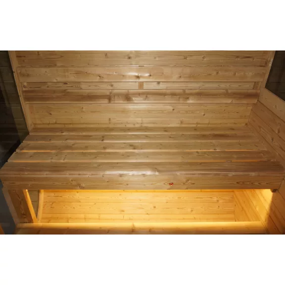 HANKO kültéri finn szauna, hatszemélyes – 210 x 180 x 210 cm