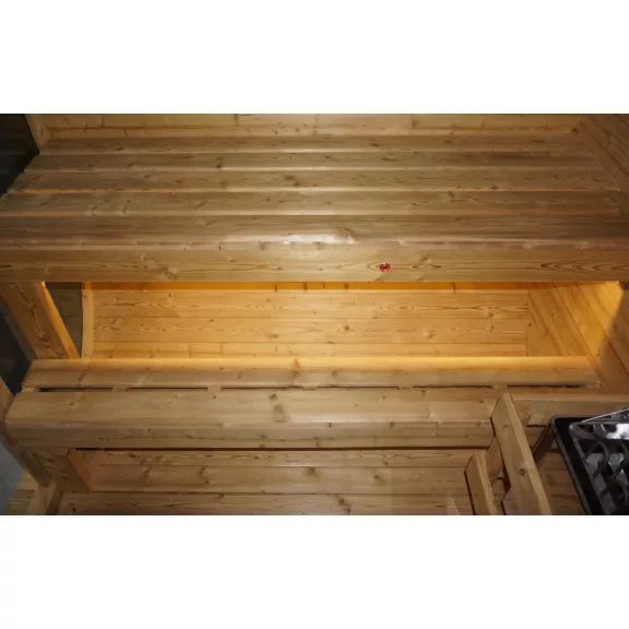HANKO kültéri finn szauna, hatszemélyes – 210 x 180 x 210 cm
