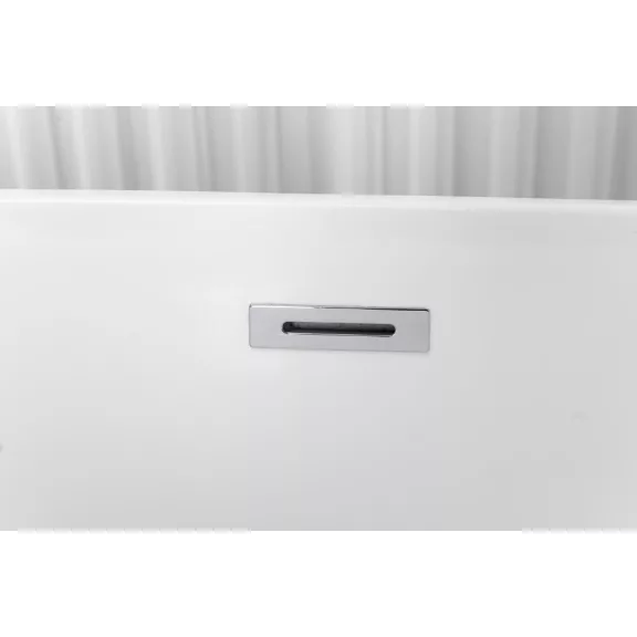 CUBA szabadon álló térkád, fekete/fehér – 173 x 83 x 63 cm