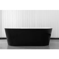 RENO BLACK szabadon álló térkád – 170 x 75 x 58 cm – Fekete/Fehér
