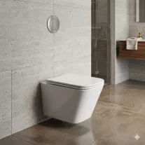 NOVA perem nélküli fali WC