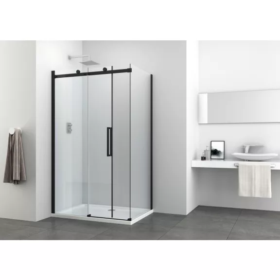COMFORT BLACK zuhanyfal G120B/G140B tolóajtóhoz