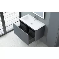 GAMA 90 függesztett bútorszett, antracit – 90 cm