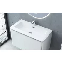 GAMA 90 függesztett bútorszett, fehér – 90 cm