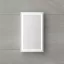 Tükrösszekrény LED-világítással – 40 x 70 x 15 cm
