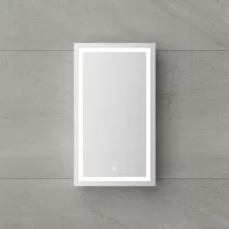 Tükrösszekrény LED-világítással – 50 x 70 x 15 cm